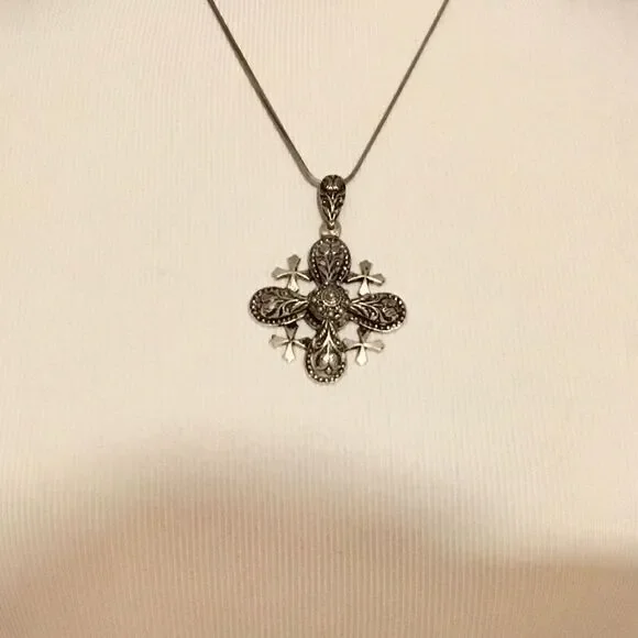 Sterling Silver Signed 900 Jerusalem HEAVY - Picture 6 of 6